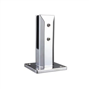 Dış Cam Eskrim için Cam Sütunlu Cam Korkuluk